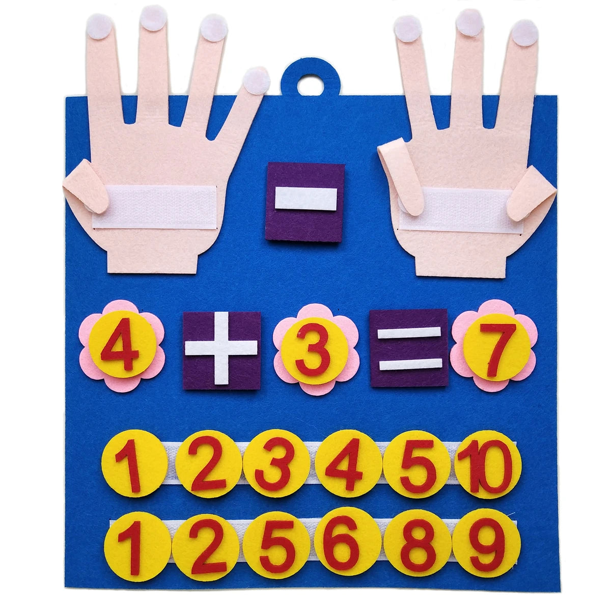 Interactive Velcro Math Mat