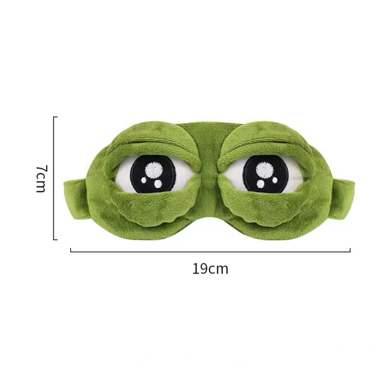 Soft 3D Frog Sleep Mask