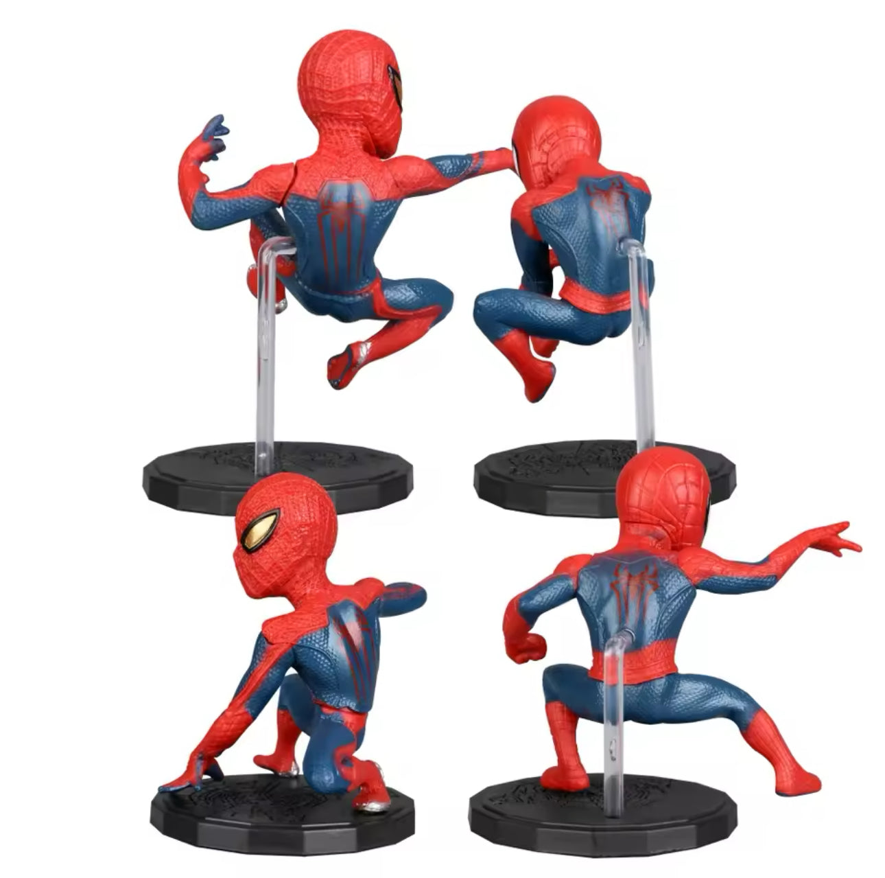 4-Piece Spider-Man Action Figure Set