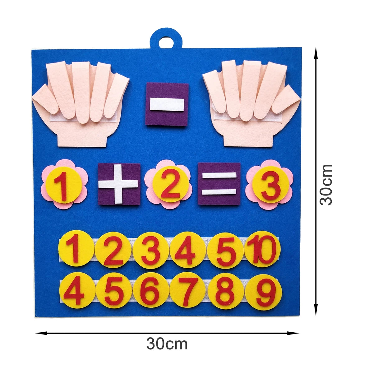 Interactive Velcro Math Mat