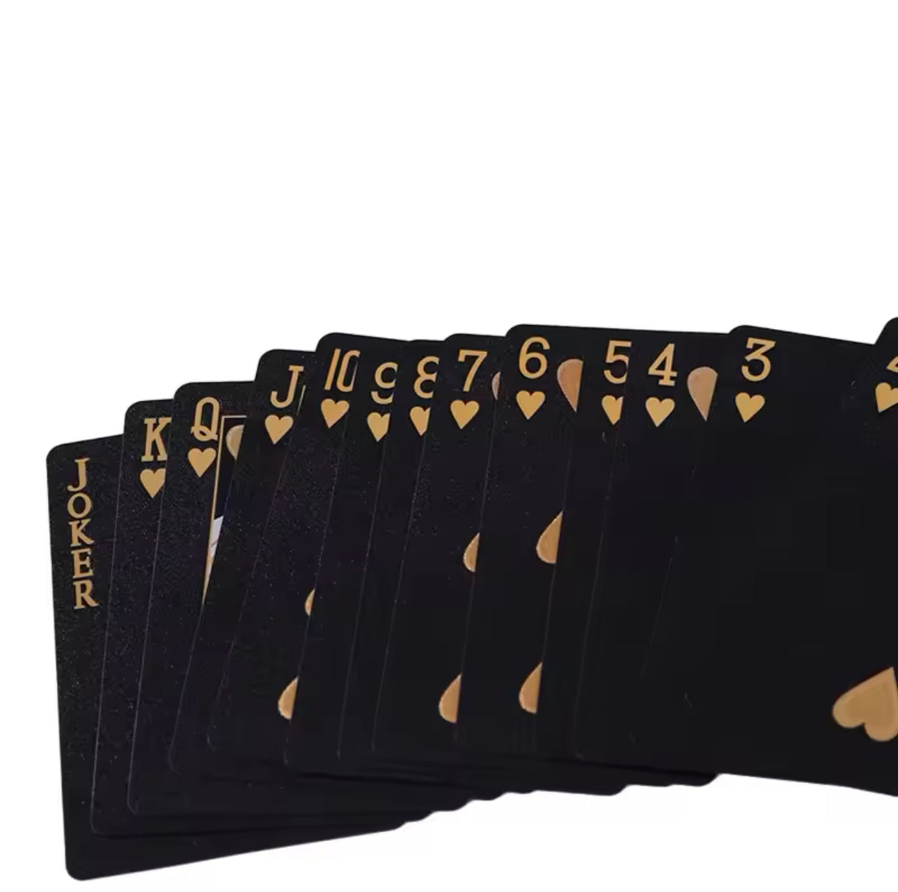 Luxury Black & Gold Playing Cards