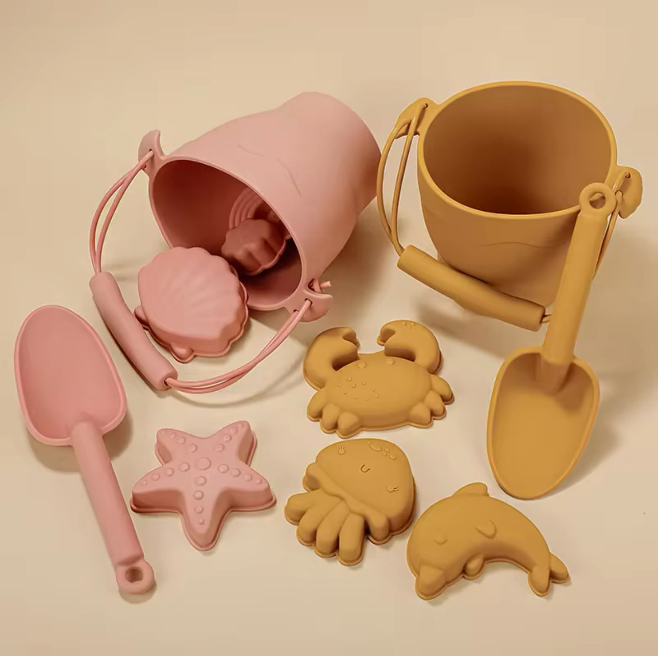 Eco-Friendly Silicone Beach Toy Sets