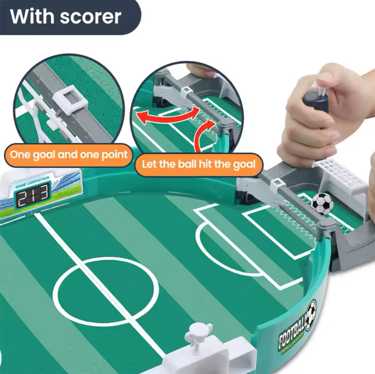 Fun Tabletop Football/Soccer Game