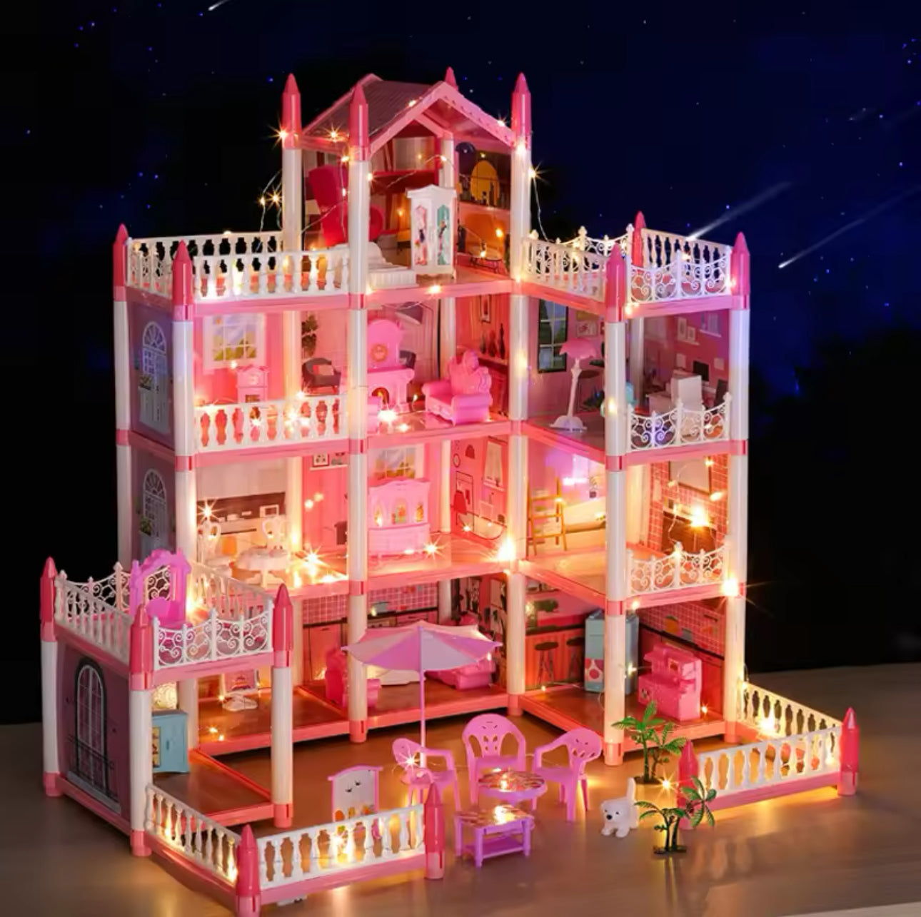 Beautiful 3D DIY Princess Castle