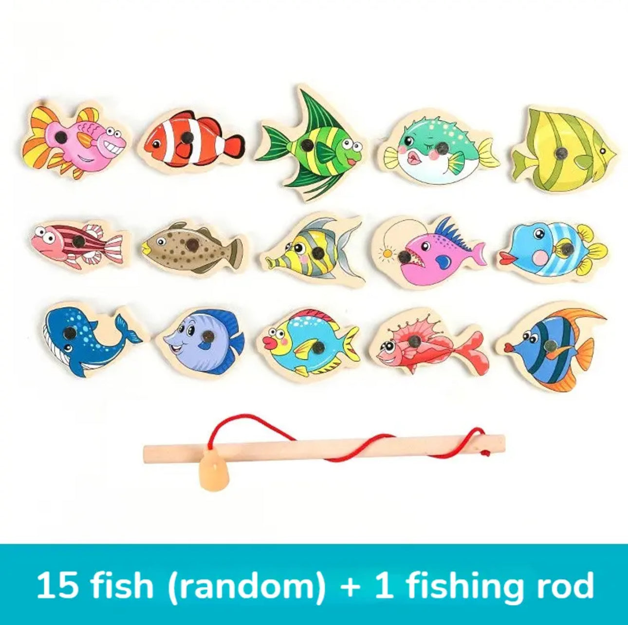 Interactive Magnetic Fishing Game For Children