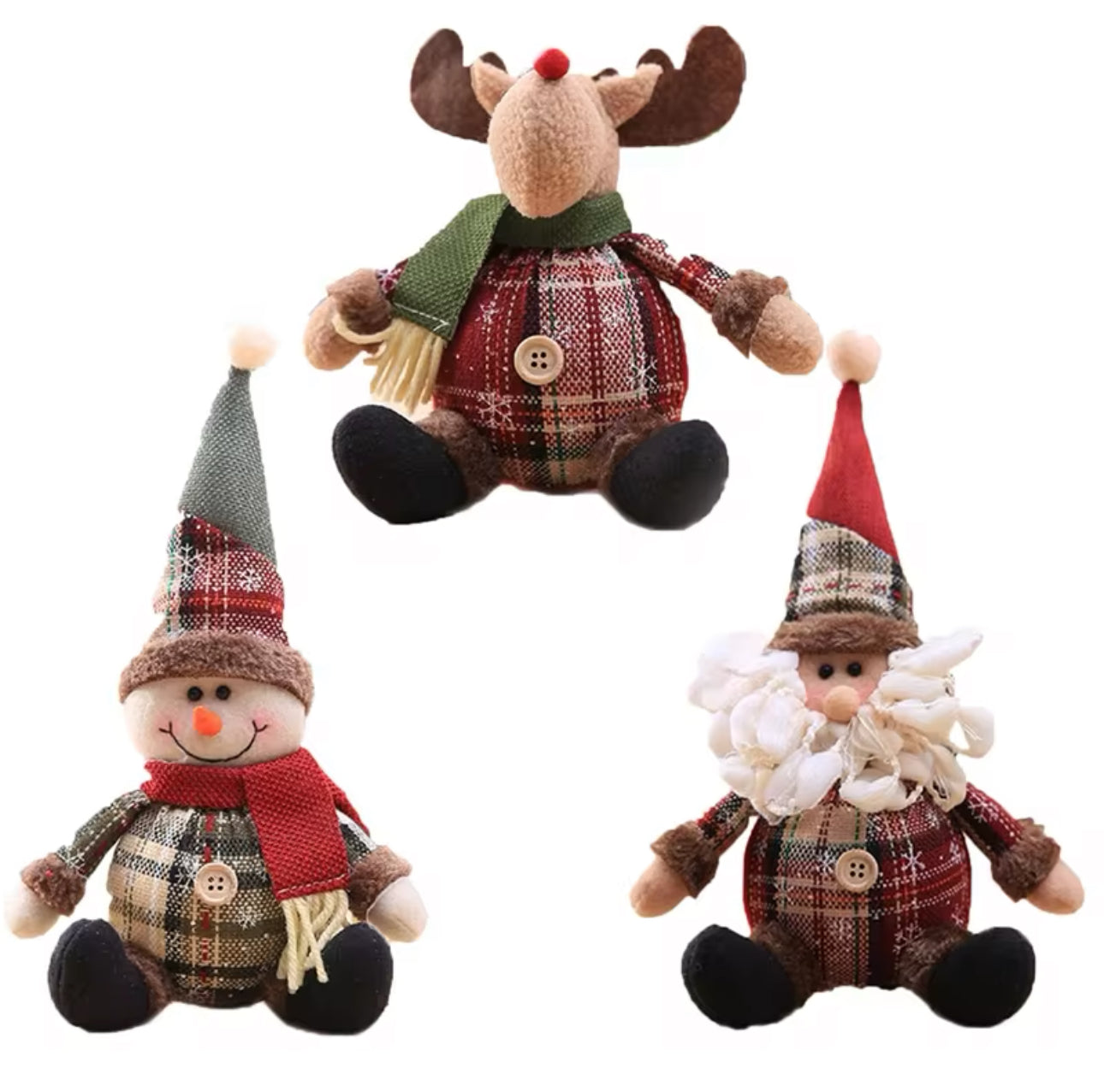 Plush Christmas Characters